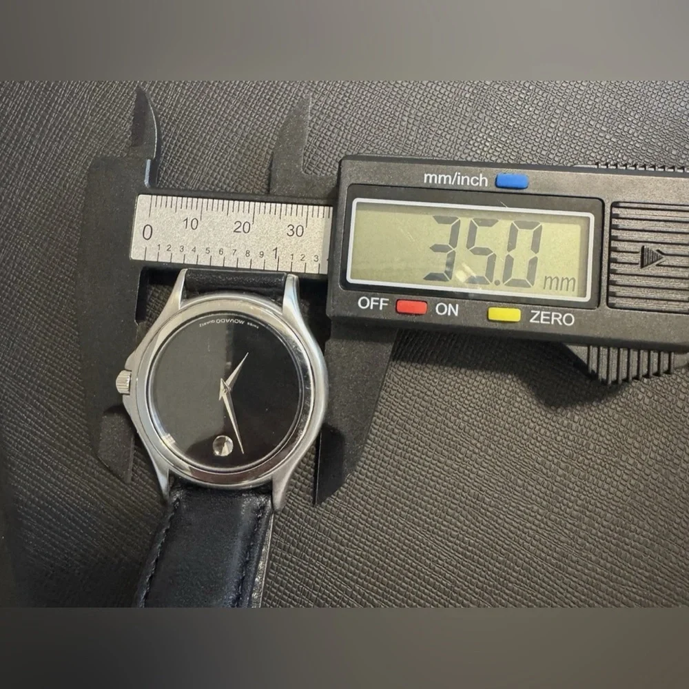 Movado Museum Watch Leather Strap